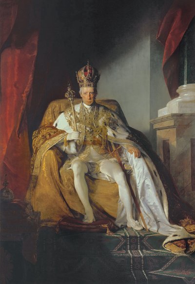 Kaiser Franz II. von Österreich (1768-1835) 1832 von Friedrich von Amerling